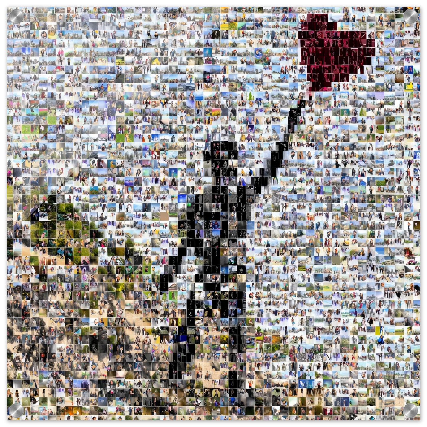 Voyageurs en Liberté Infinie — tableau plexiglas — art mural STNCL