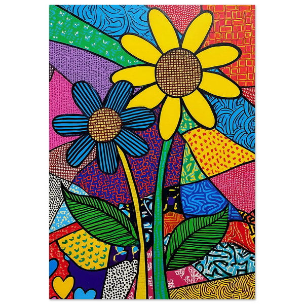 Deux Fleurs en Fête