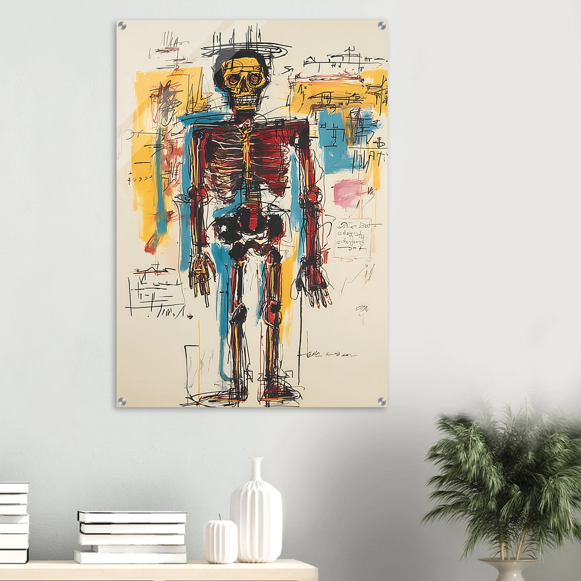 Ossature Sacrée — tableau plexiglas — vue 6 — art mural STNCL