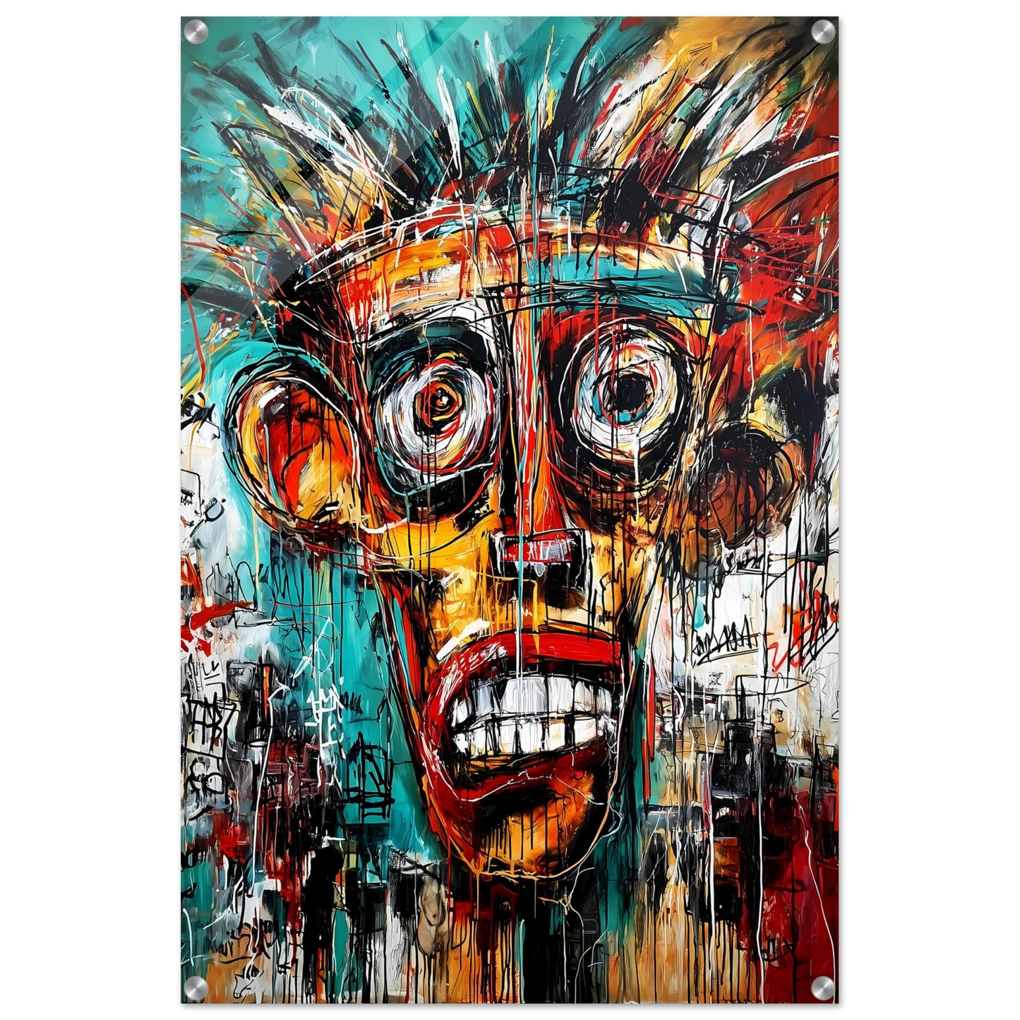 Cri Intérieur — tableau plexiglas — vue 5 — art mural STNCL