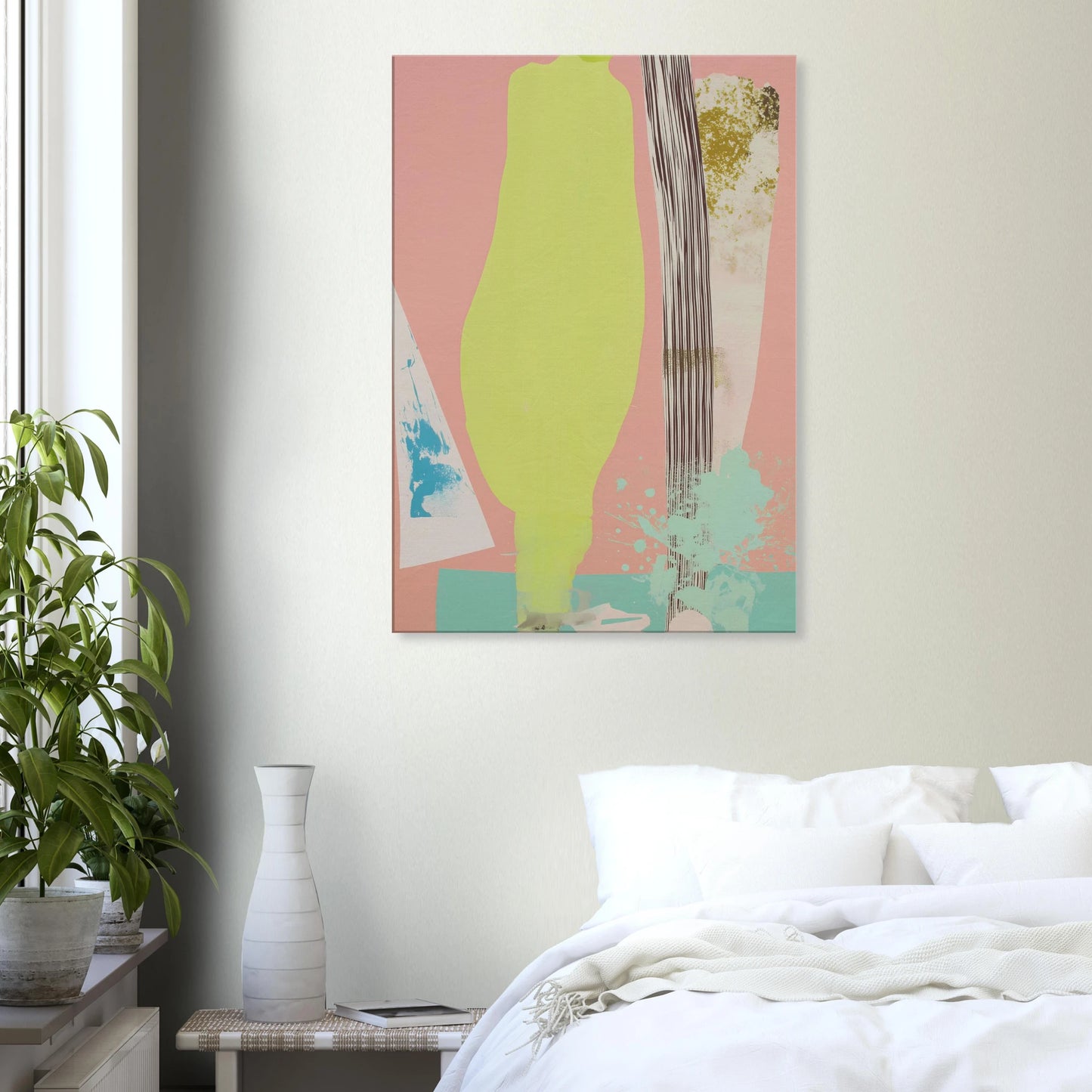 Silhouette Anis — tableau sur toile — vue 7 — art mural STNCL