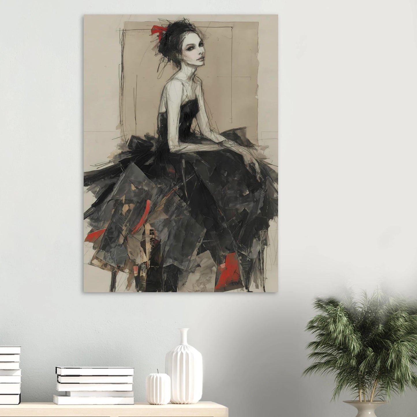 Robe de Fragments — affiche d'art — vue 6 — art mural STNCL