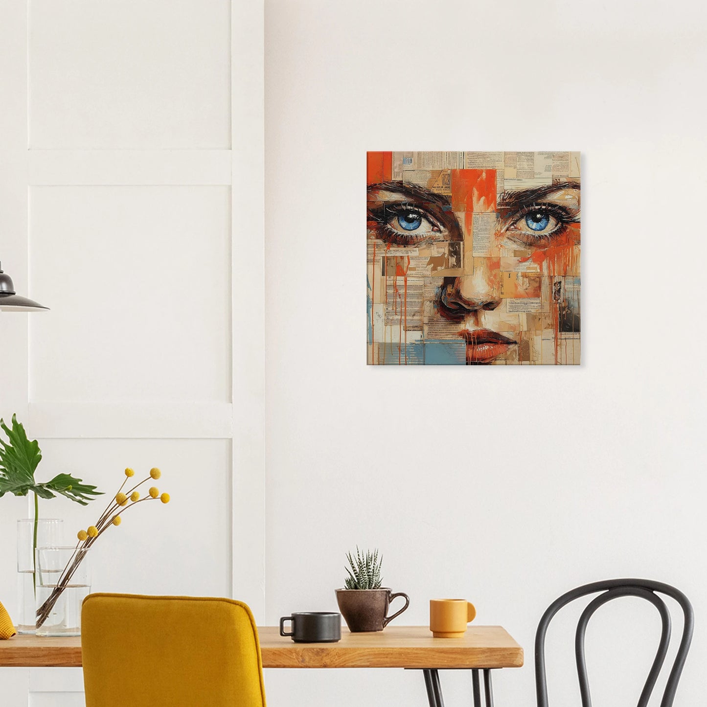 Sur les Pages — tableau sur toile — vue 7 — art mural STNCL