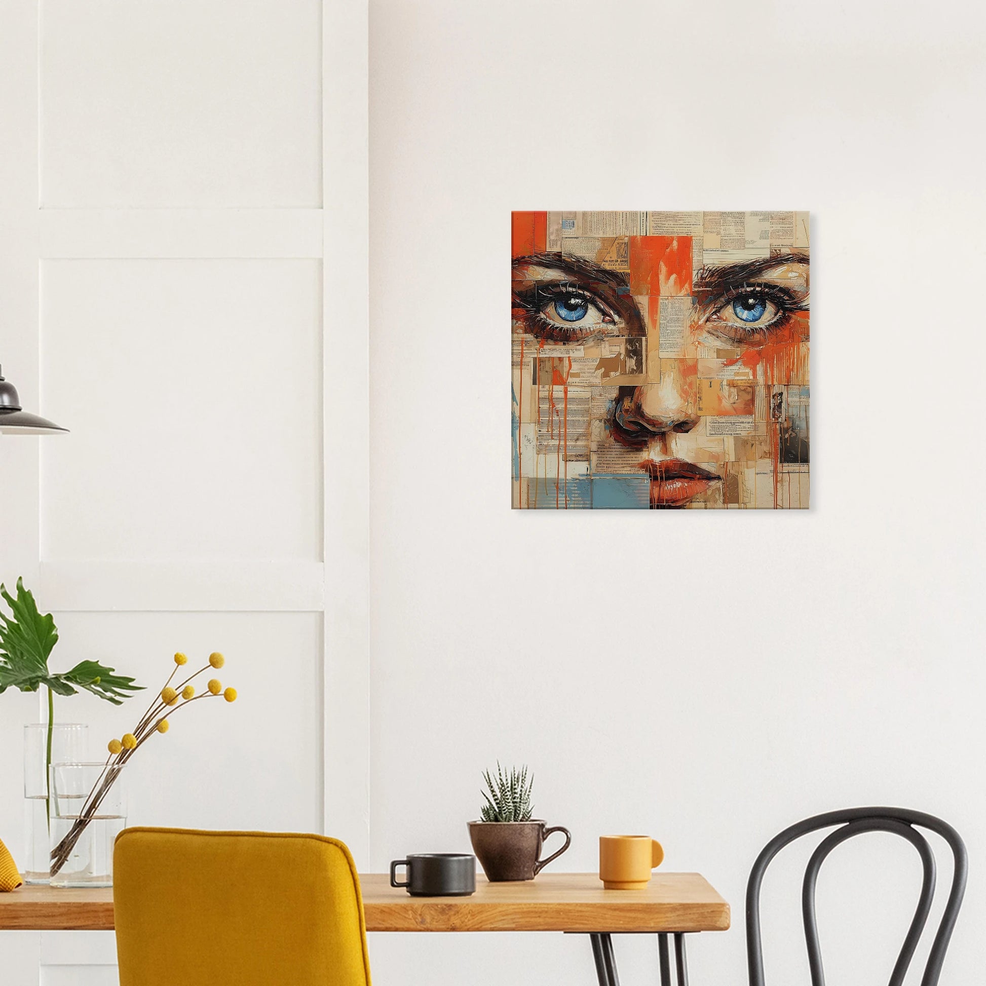 Sur les Pages — tableau sur toile — vue 7 — art mural STNCL