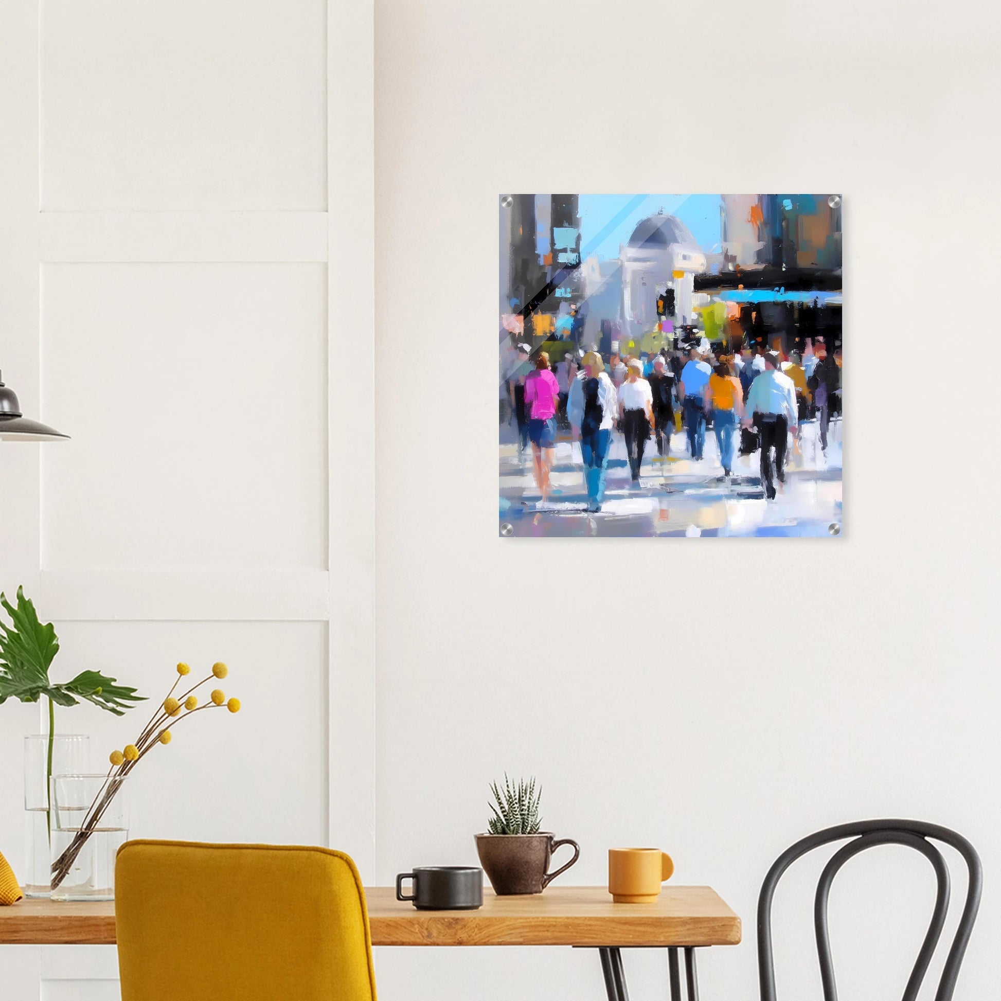 Traversée de Midi — tableau plexiglas — vue 7 — art mural STNCL