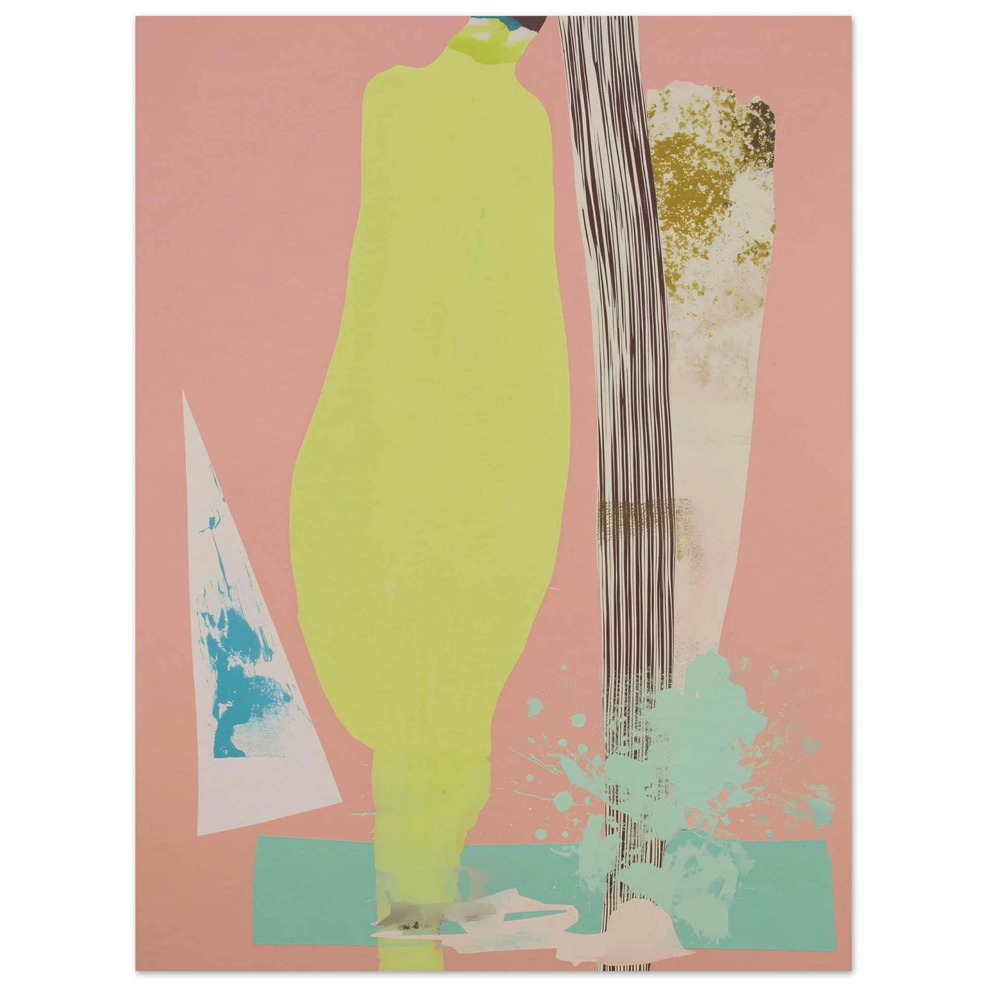 Silhouette Anis — affiche d'art — vue 2 — art mural STNCL