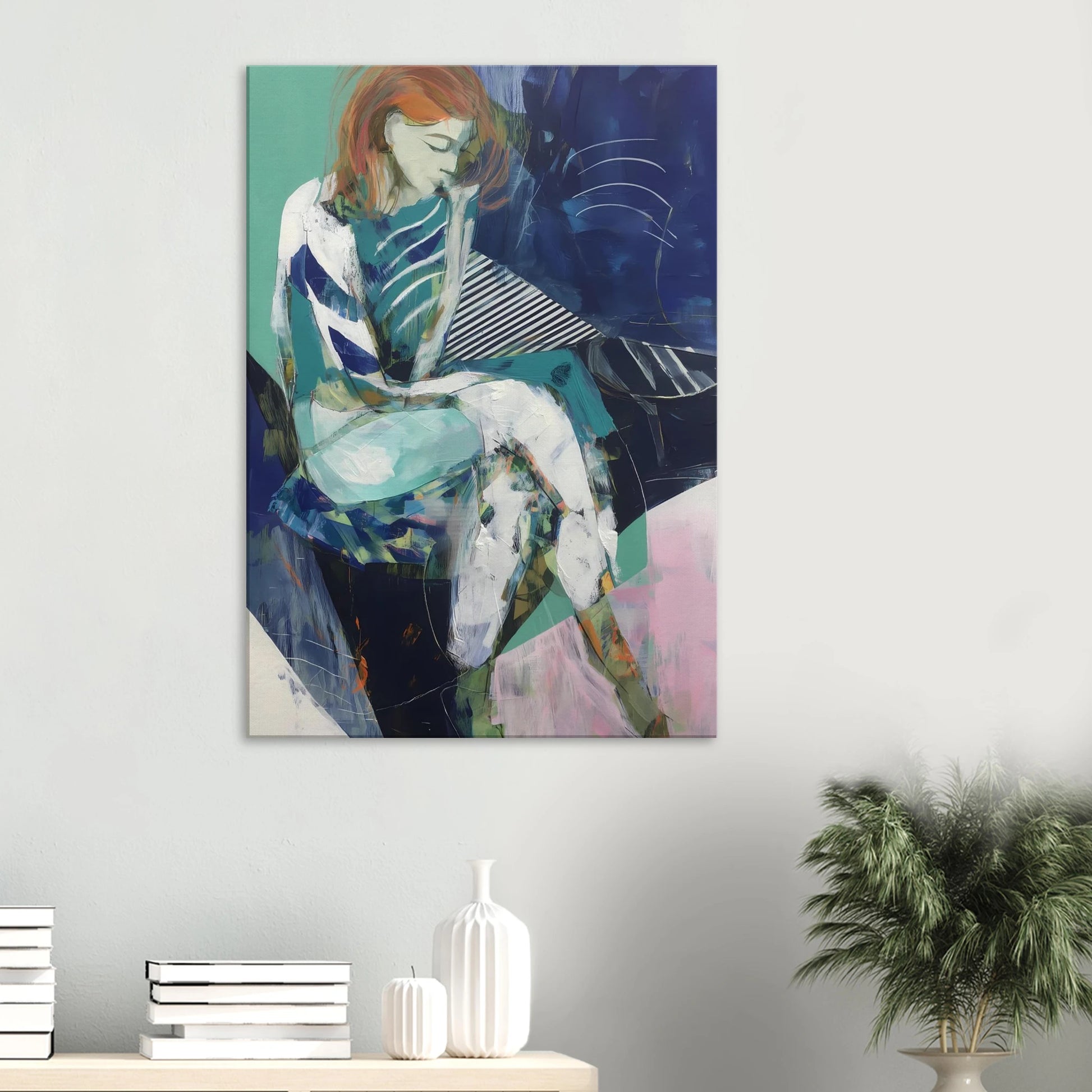 Songe au Repos — tableau sur toile — vue 6 — art mural STNCL