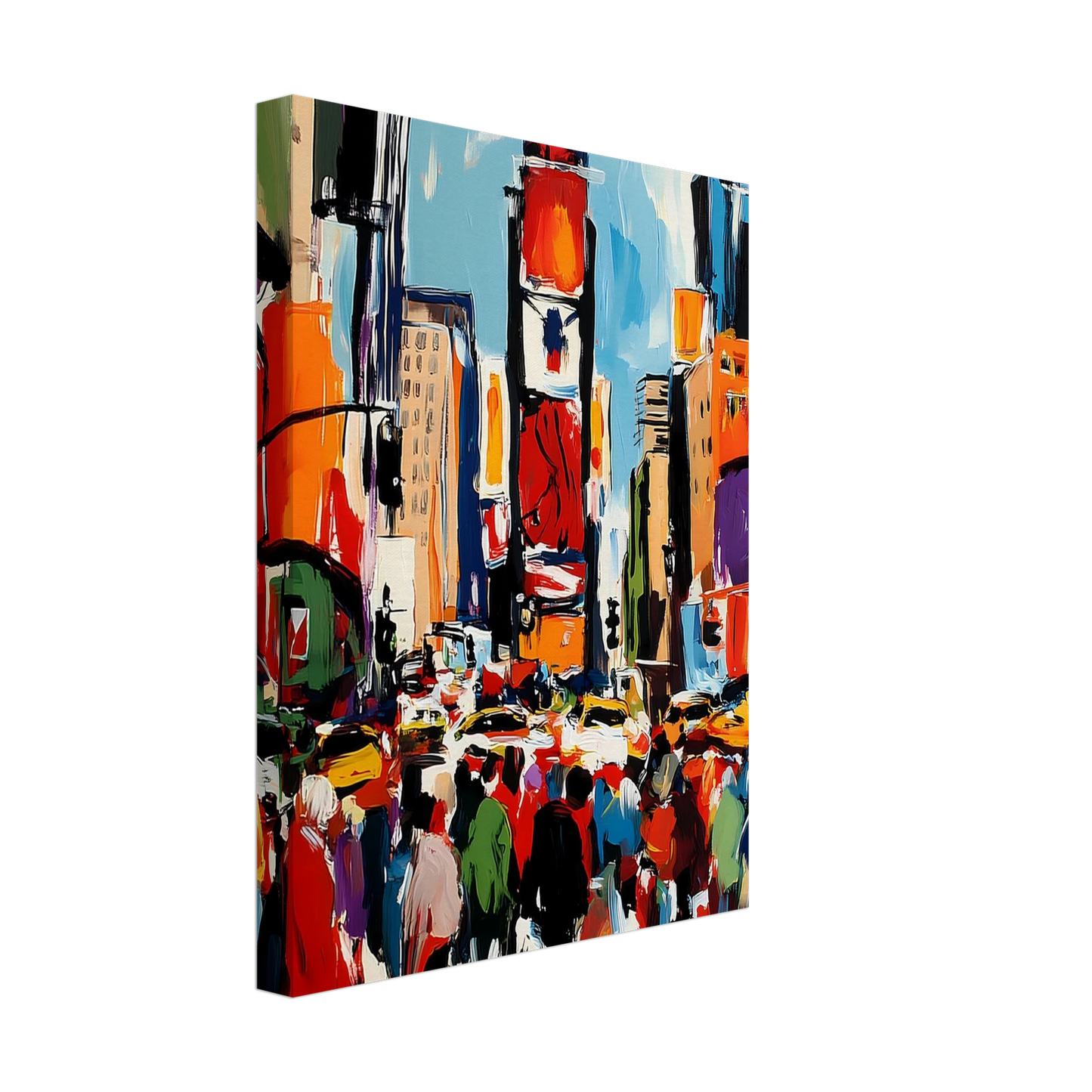 Manhattan en Mouvement — tableau sur toile — vue 4 — art mural STNCL