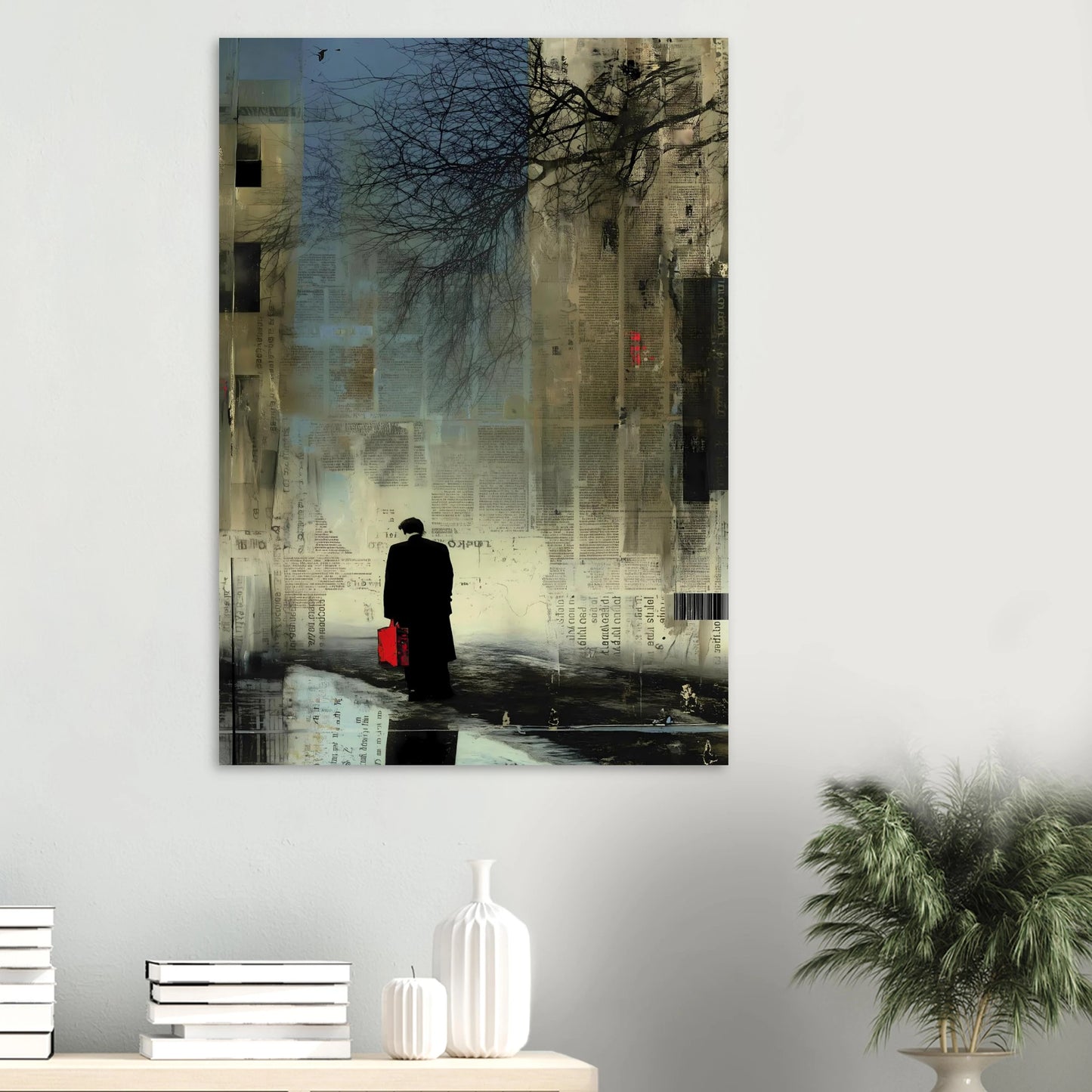 La Valise Rouge — affiche d'art — vue 6 — art mural STNCL