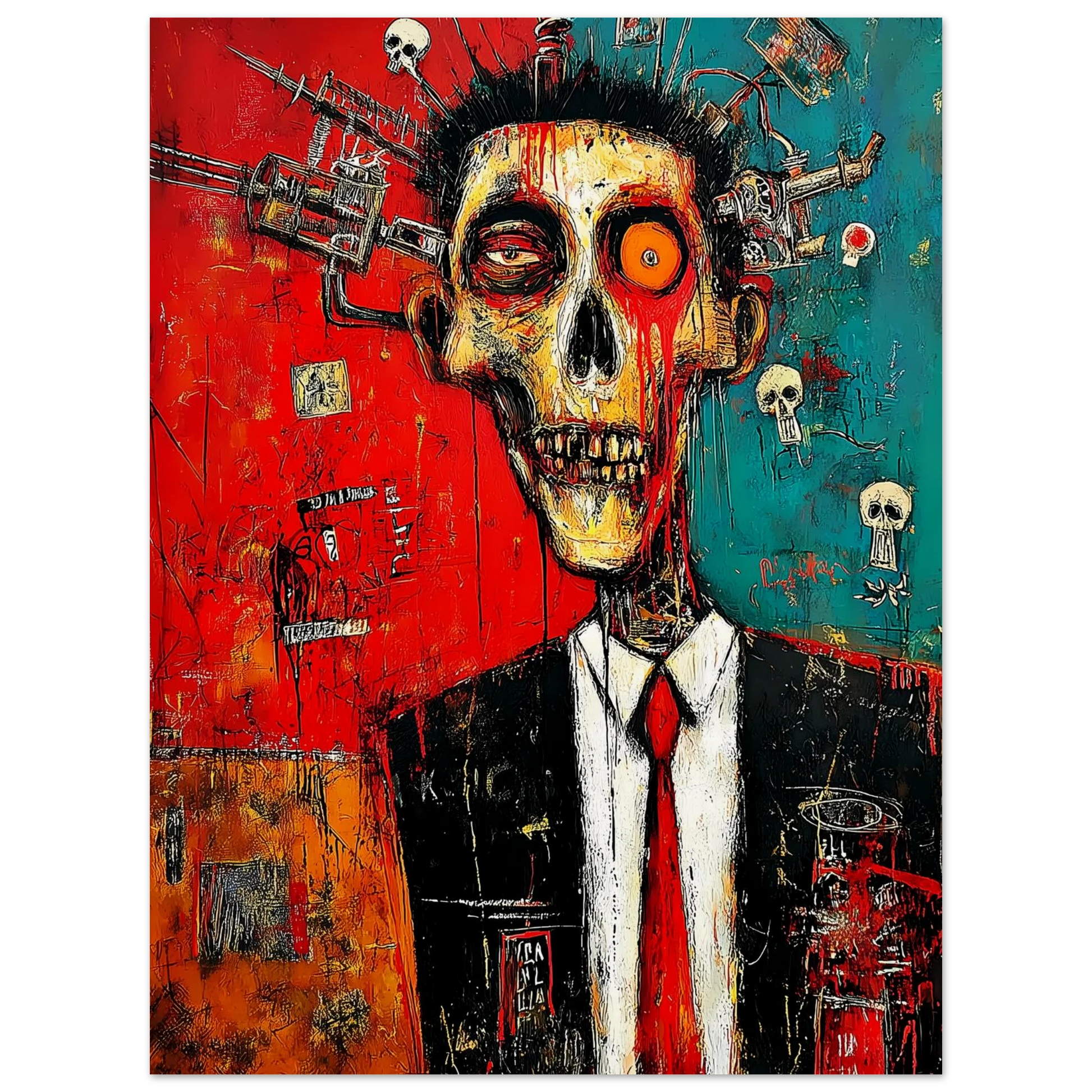 Cadre Mortel — affiche d'art — vue 2 — art mural STNCL