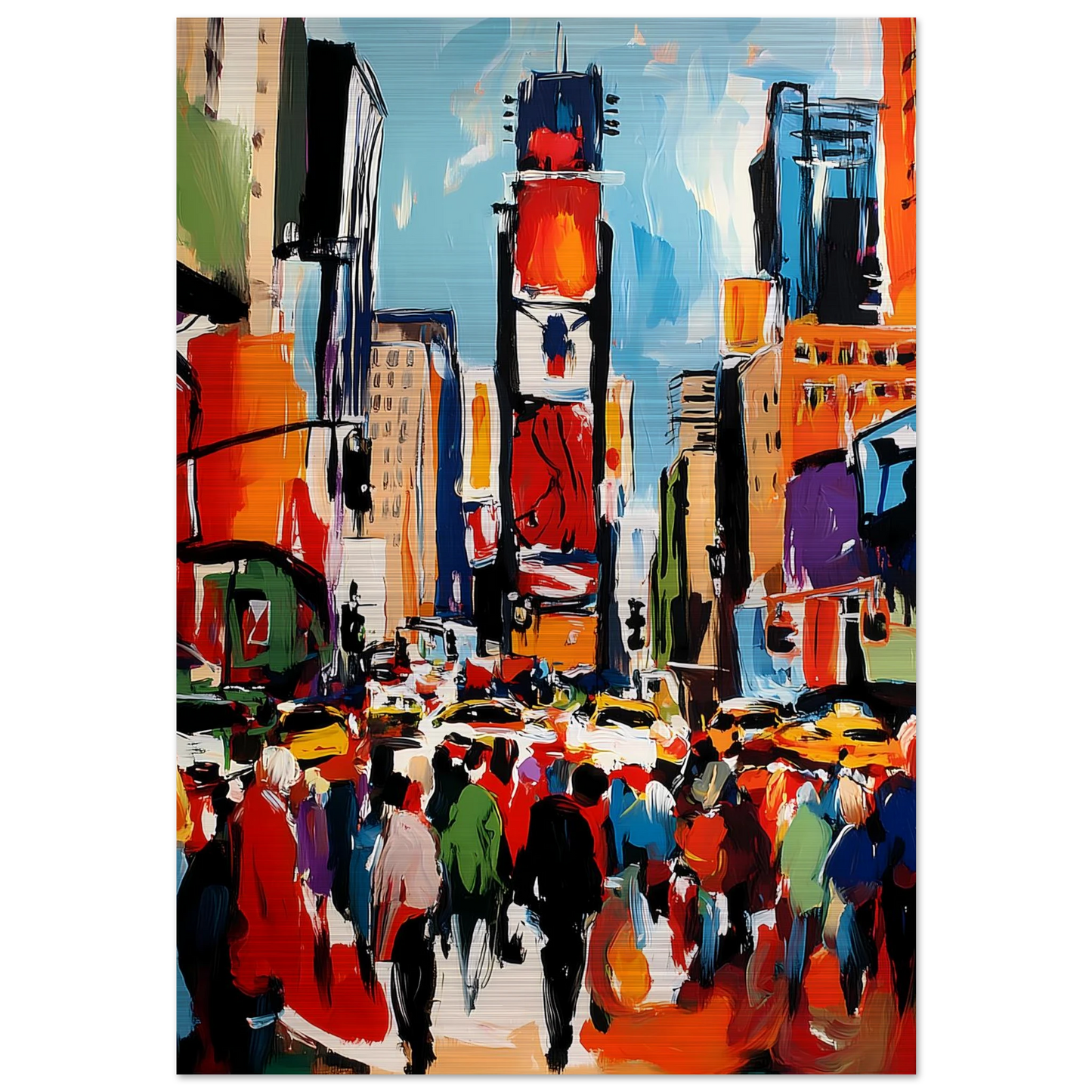 Manhattan en Mouvement — tableau aluminium — art mural STNCL
