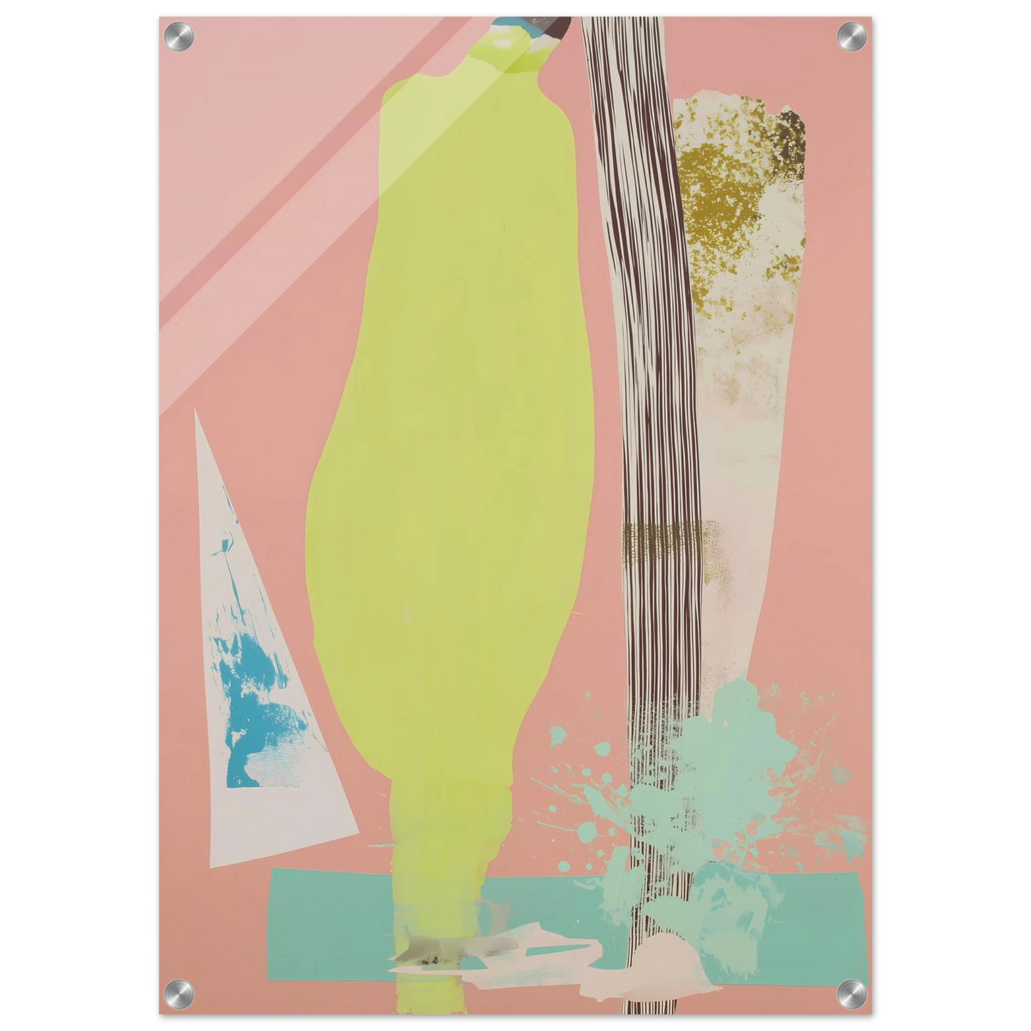 Silhouette Anis — tableau plexiglas — vue 2 — art mural STNCL