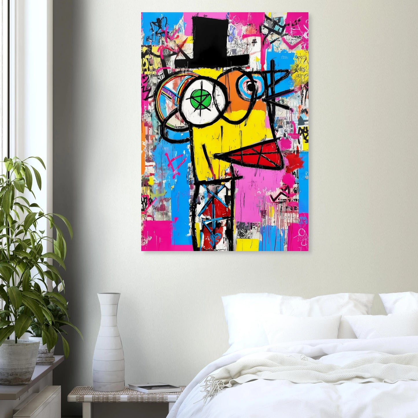 L'Homme au Chapeau Noir — affiche d'art — vue 7 — art mural STNCL