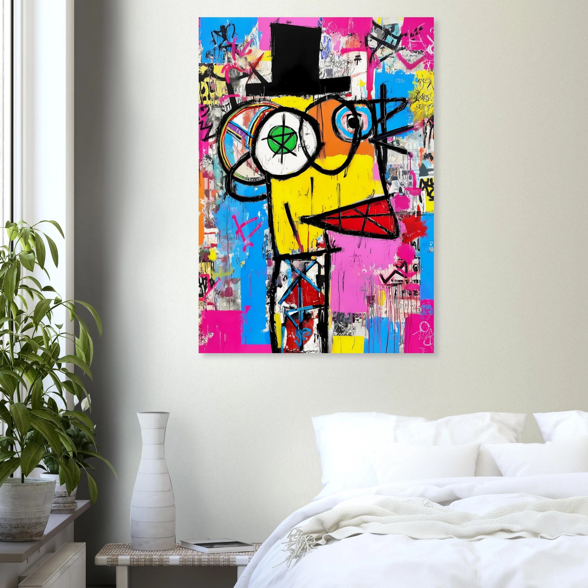 L'Homme au Chapeau Noir — affiche d'art — vue 7 — art mural STNCL