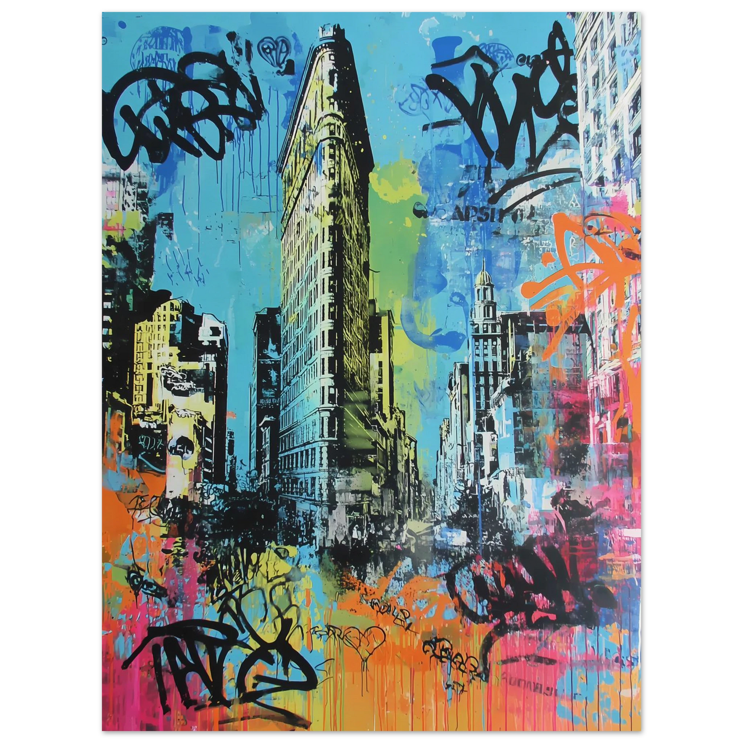 Proue de Manhattan — affiche d'art — vue 3 — art mural STNCL