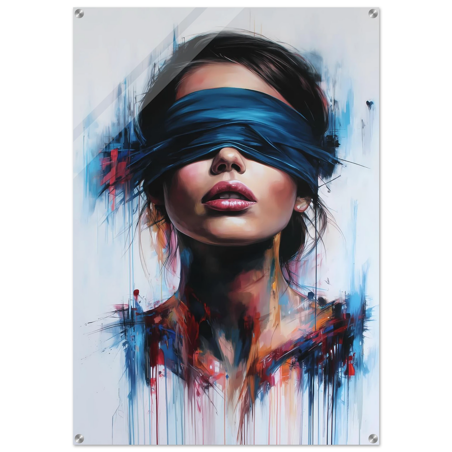 Sous le Bandeau — tableau plexiglas — art mural STNCL
