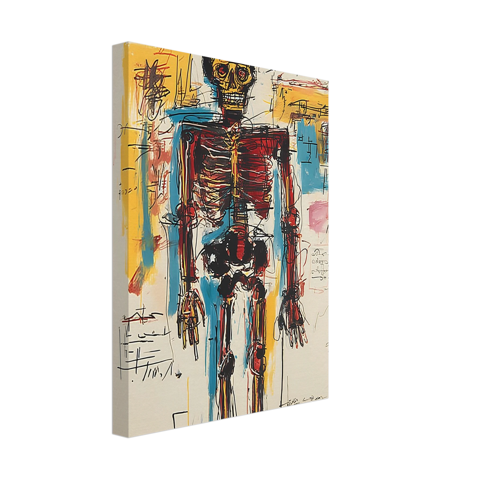 Ossature Sacrée — tableau sur toile — vue 4 — art mural STNCL
