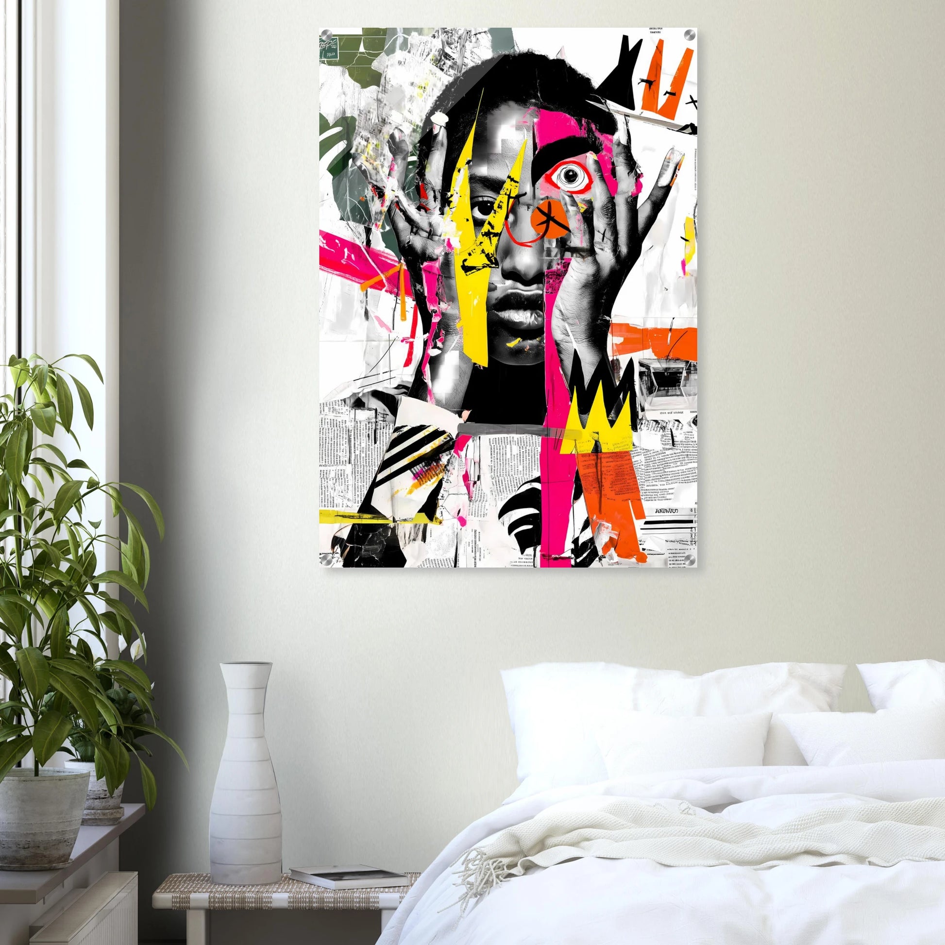 Éclats d'un Regard — tableau plexiglas — vue 7 — art mural STNCL