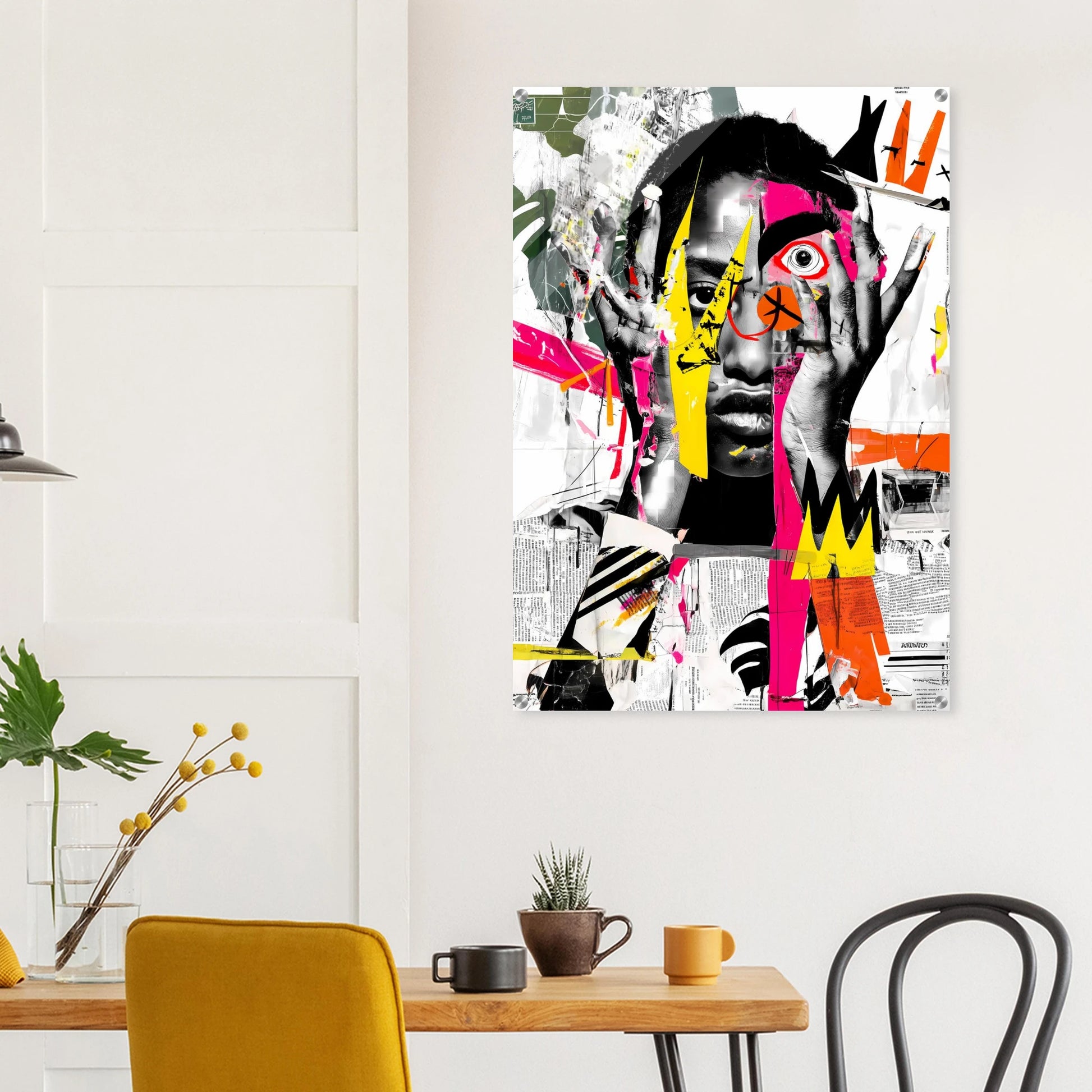 Éclats d'un Regard — tableau plexiglas — vue 8 — art mural STNCL
