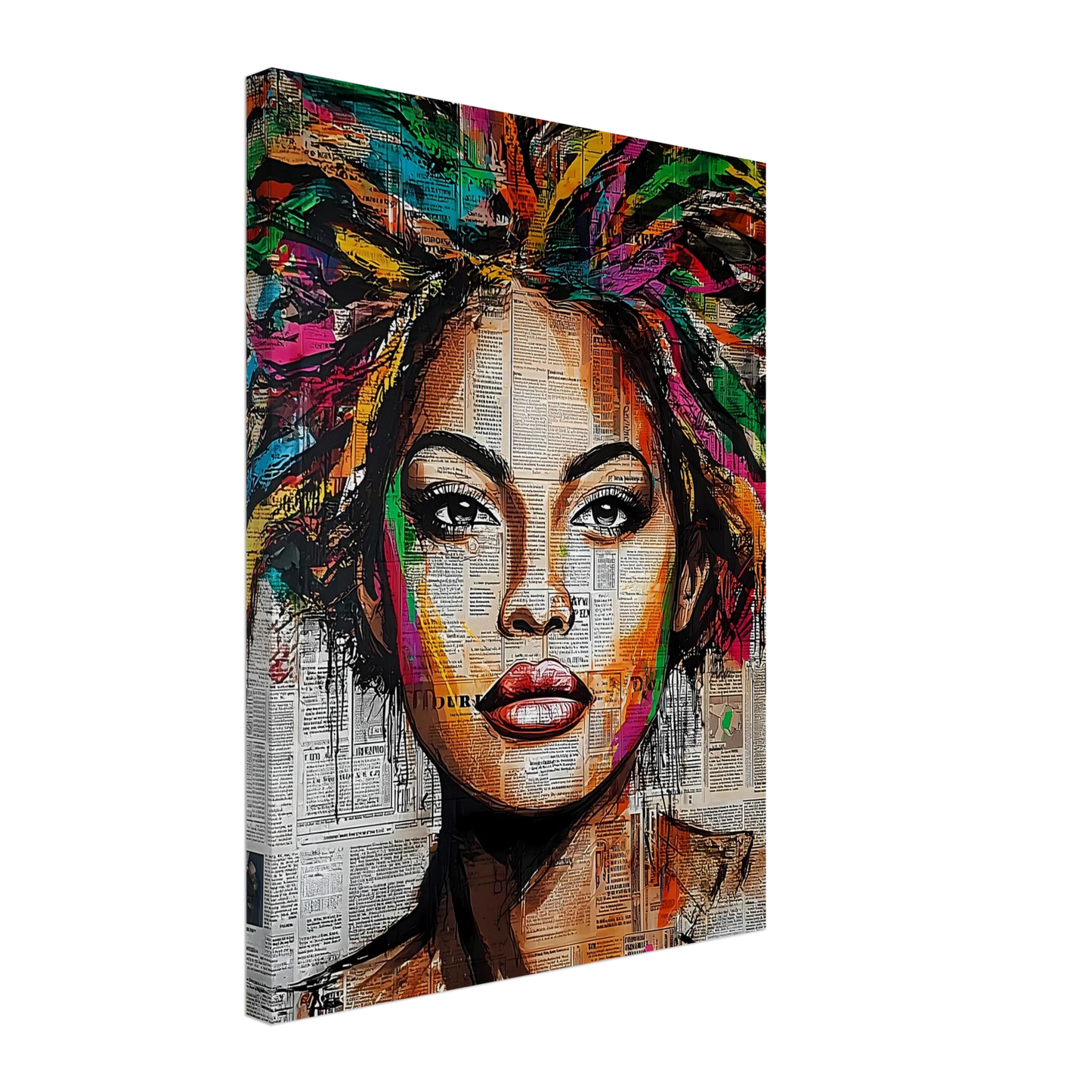 Tête d'Affiche — tableau sur toile — vue 5 — art mural STNCL