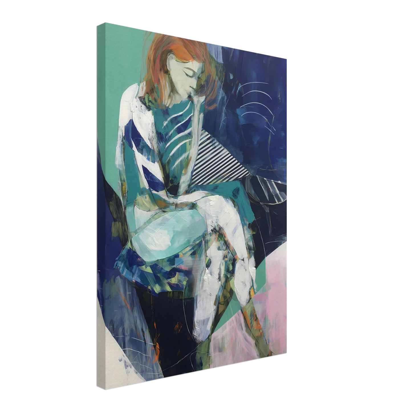 Songe au Repos — tableau sur toile — vue 3 — art mural STNCL