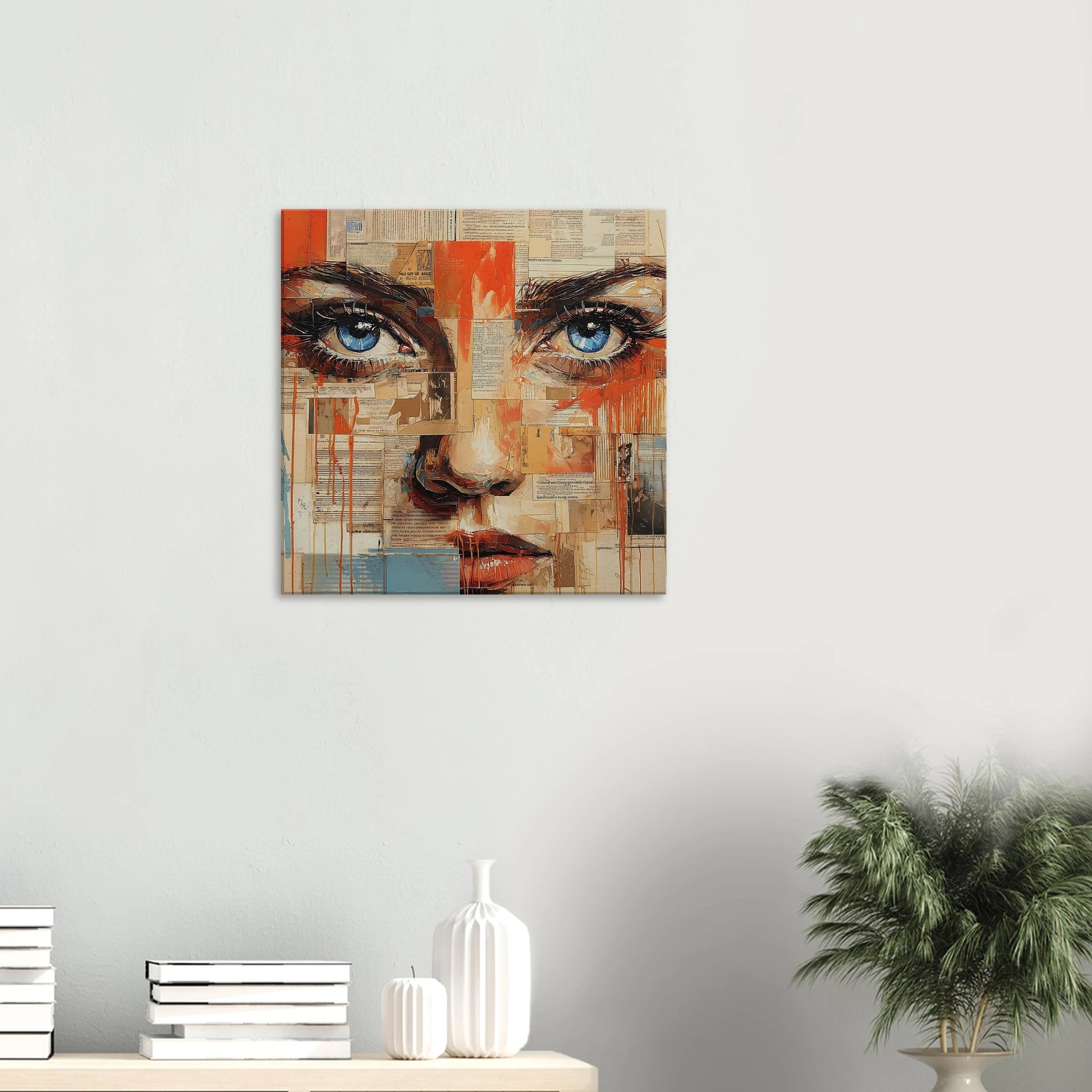 Sur les Pages — tableau sur toile — vue 5 — art mural STNCL