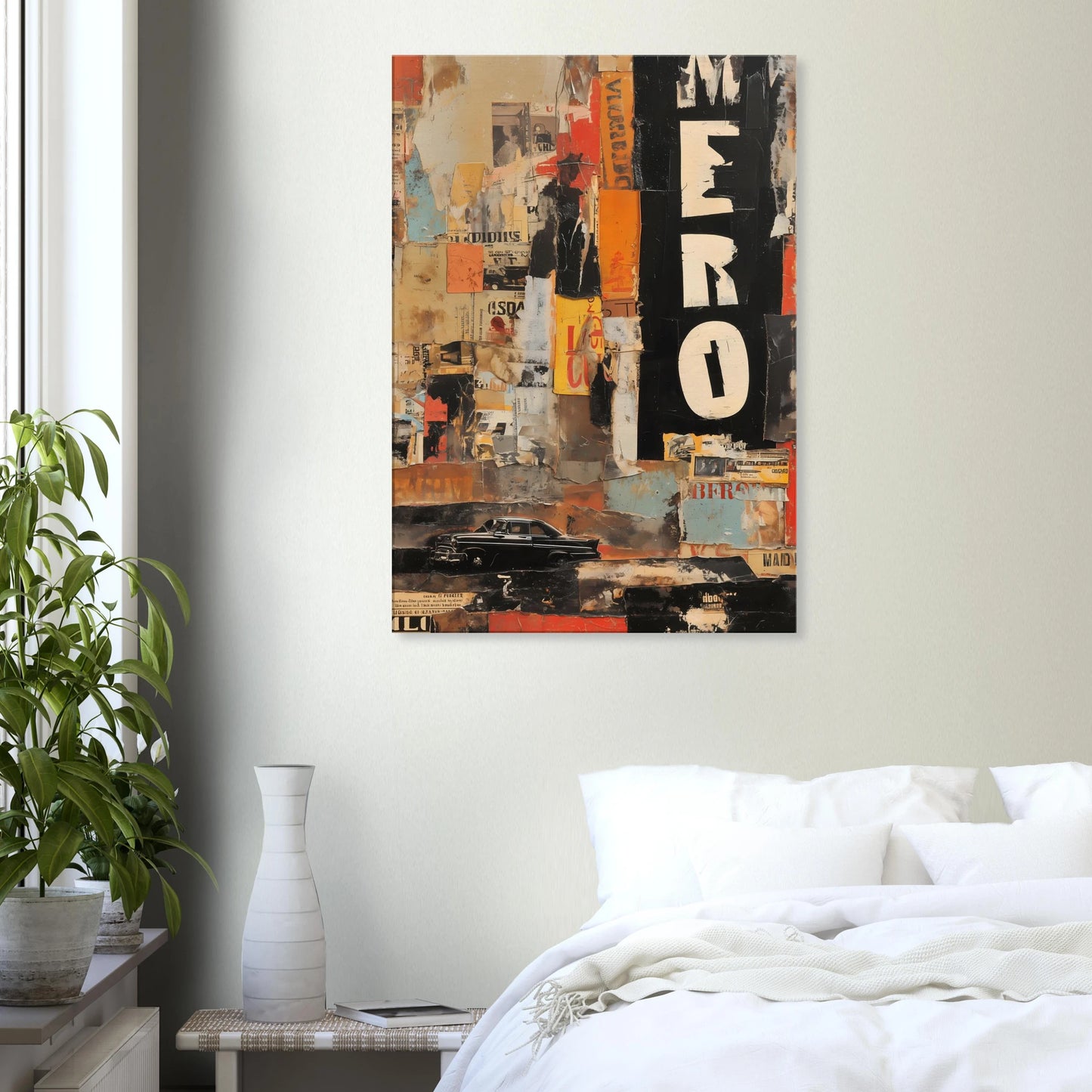 Affiches Lacérées — tableau sur toile — vue 7 — art mural STNCL