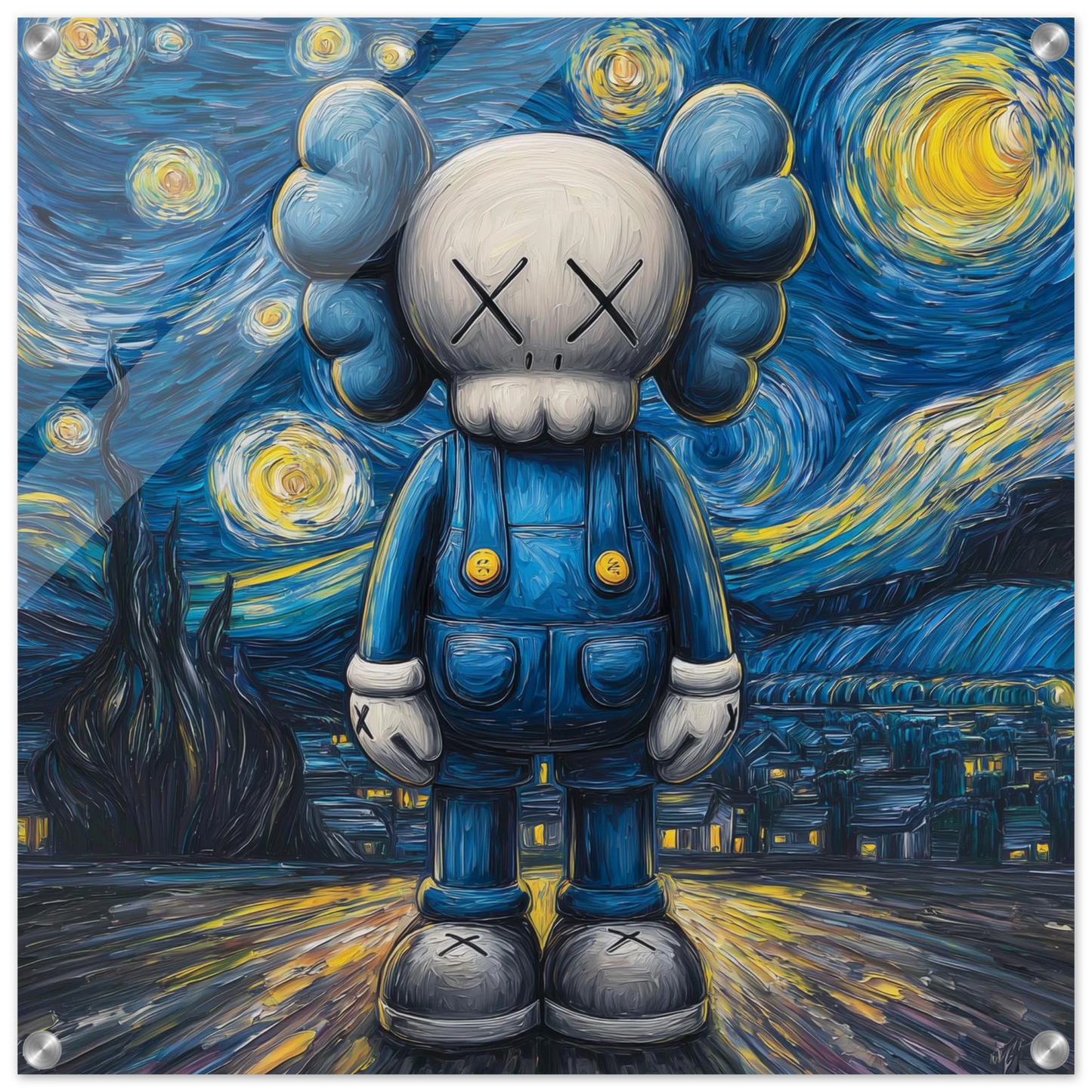 Compagnon Sous Les Étoiles — tableau plexiglas — art mural STNCL