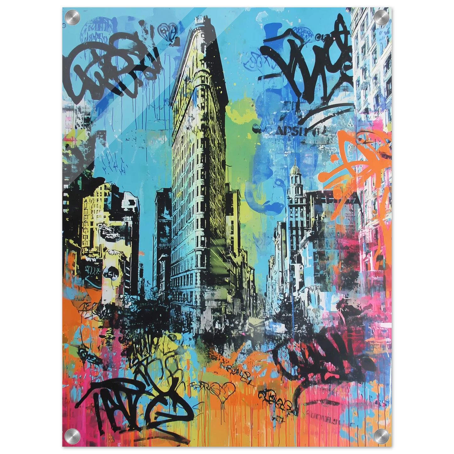 Proue de Manhattan — tableau plexiglas — vue 4 — art mural STNCL