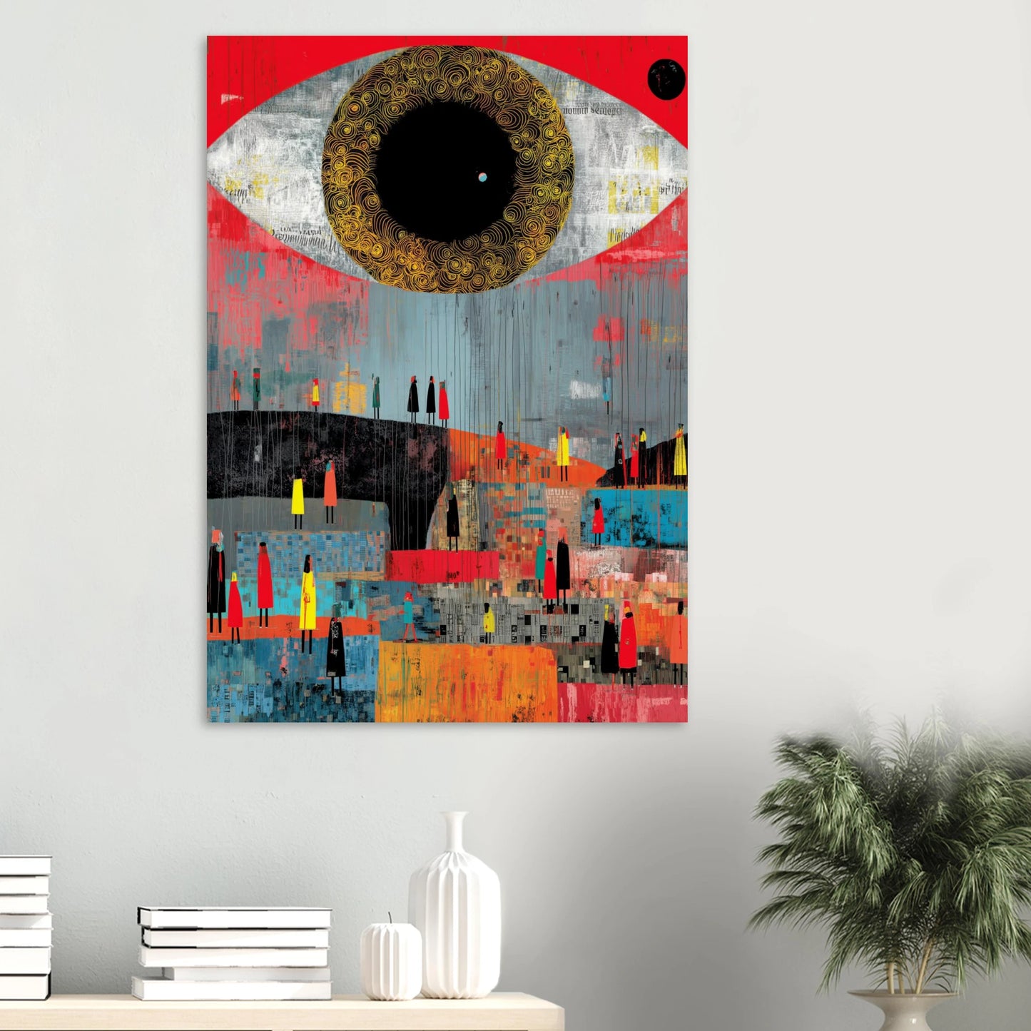 L'Œil qui Gouverne — affiche d'art — vue 6 — art mural STNCL