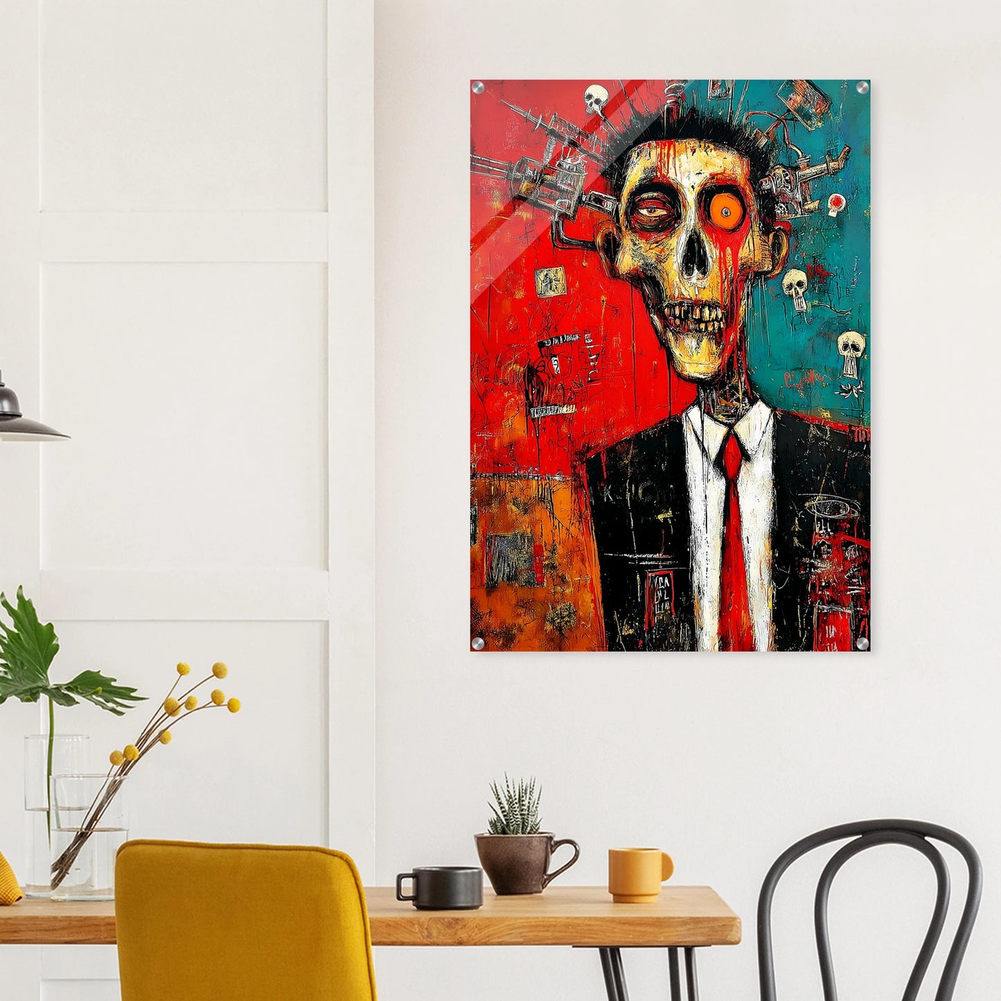 Cadre Mortel — tableau plexiglas — vue 8 — art mural STNCL