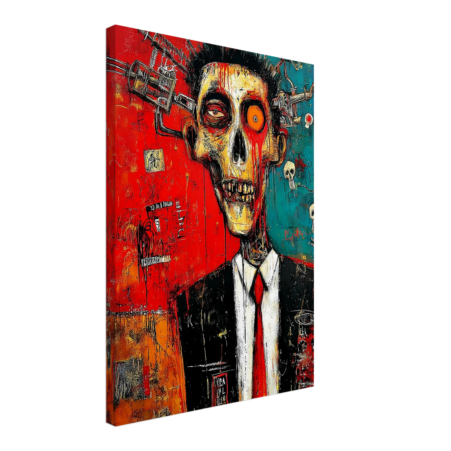 Cadre Mortel — tableau sur toile — vue 3 — art mural STNCL