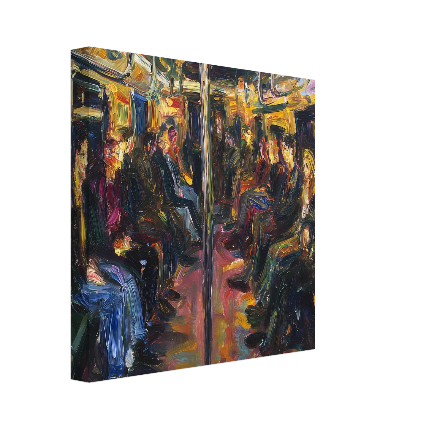 Rame du Soir — tableau sur toile — vue 2 — art mural STNCL