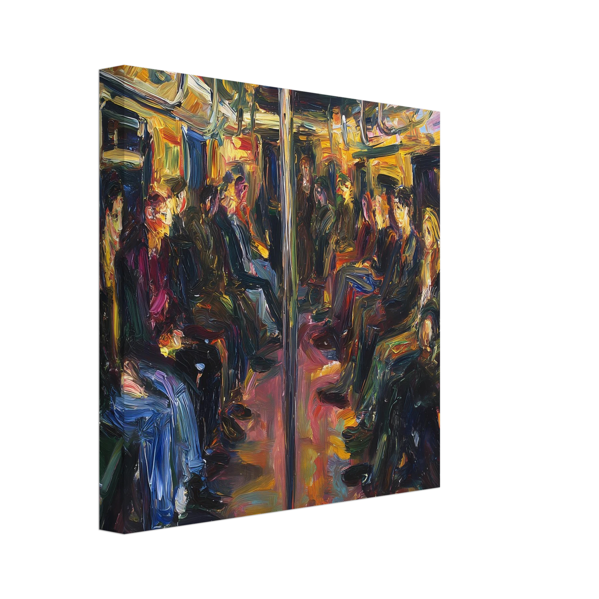 Rame du Soir — tableau sur toile — vue 2 — art mural STNCL
