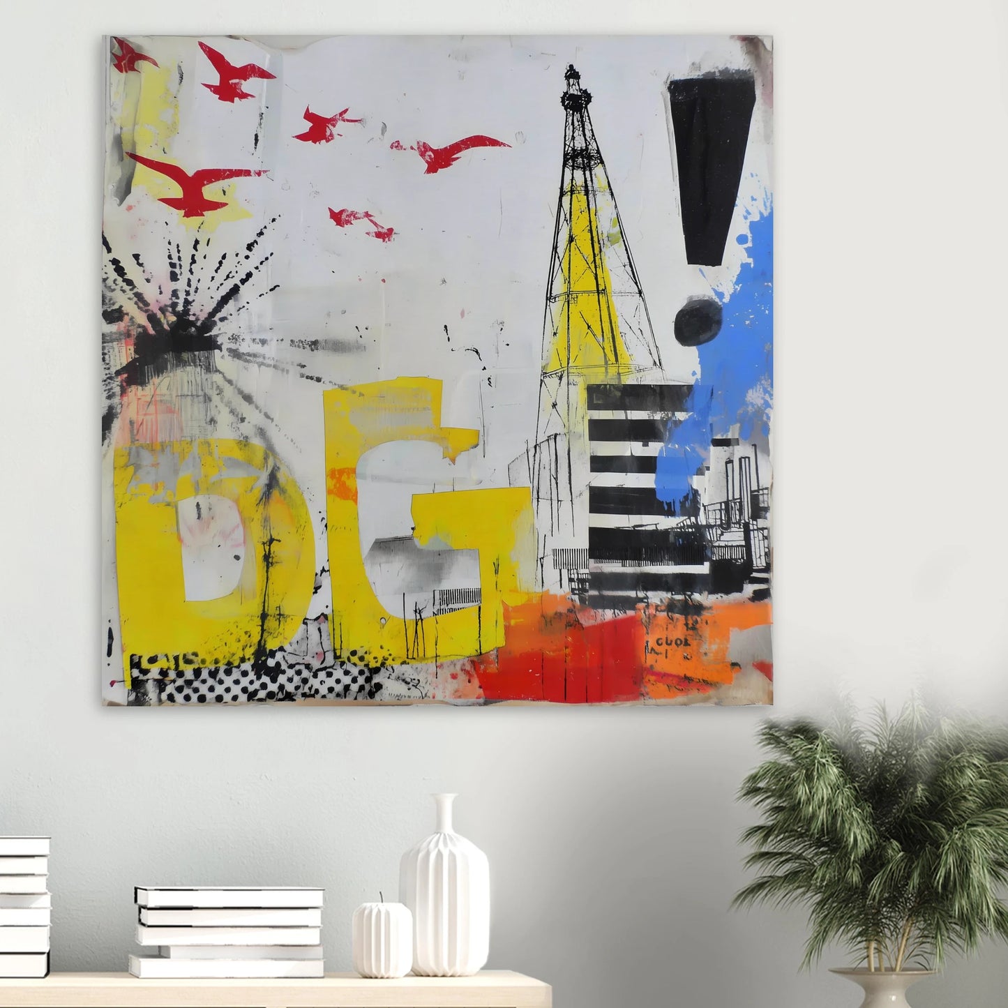 Le Grand Cri — affiche d'art — vue 6 — art mural STNCL