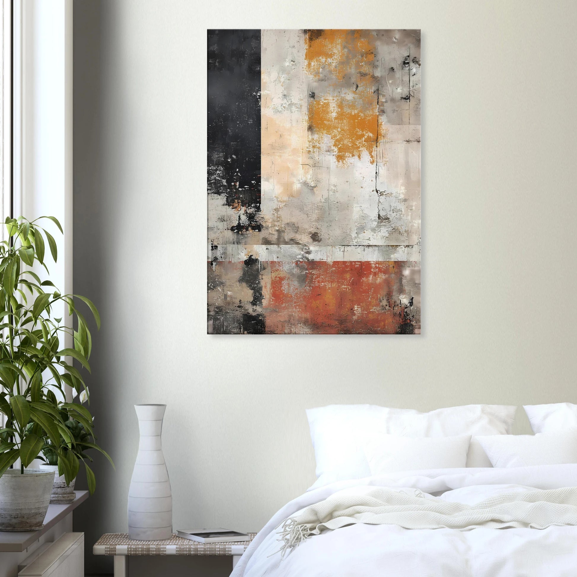 Champs de Patine — tableau sur toile — vue 7 — art mural STNCL