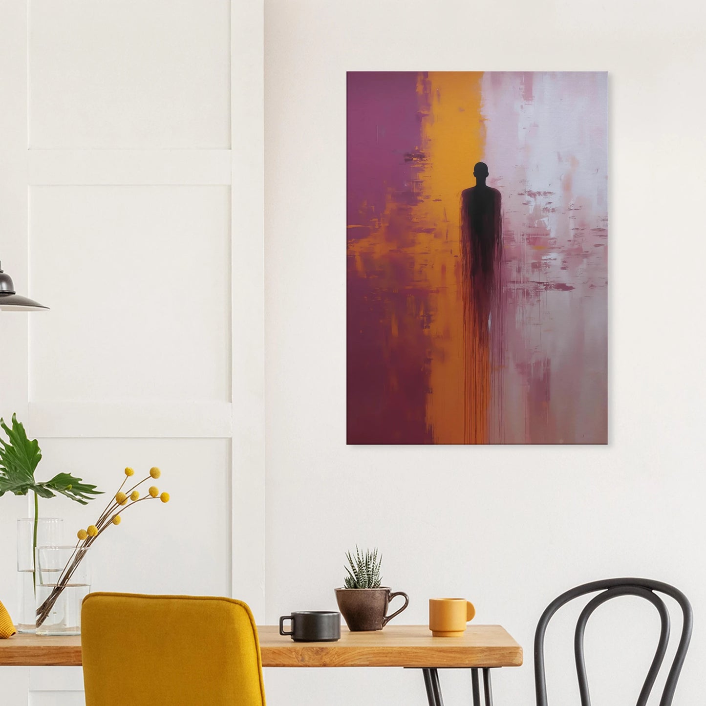 Présence — tableau sur toile — vue 8 — art mural STNCL