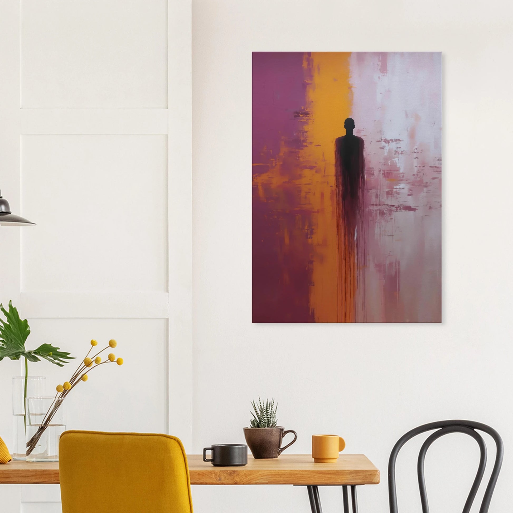 Présence — tableau sur toile — vue 8 — art mural STNCL