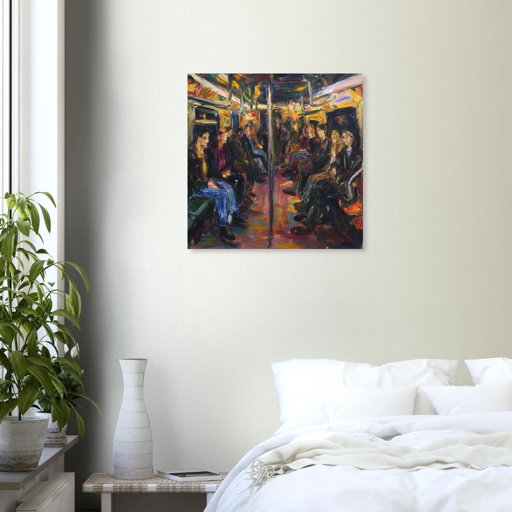 Rame du Soir — tableau aluminium — vue 6 — art mural STNCL