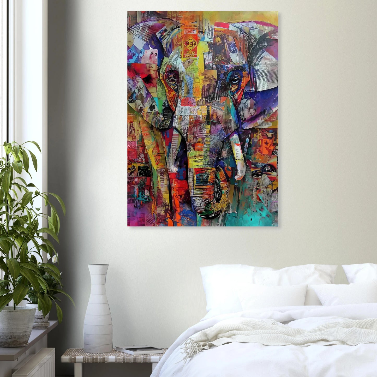 Éléphant de Papier — affiche d'art — vue 7 — art mural STNCL