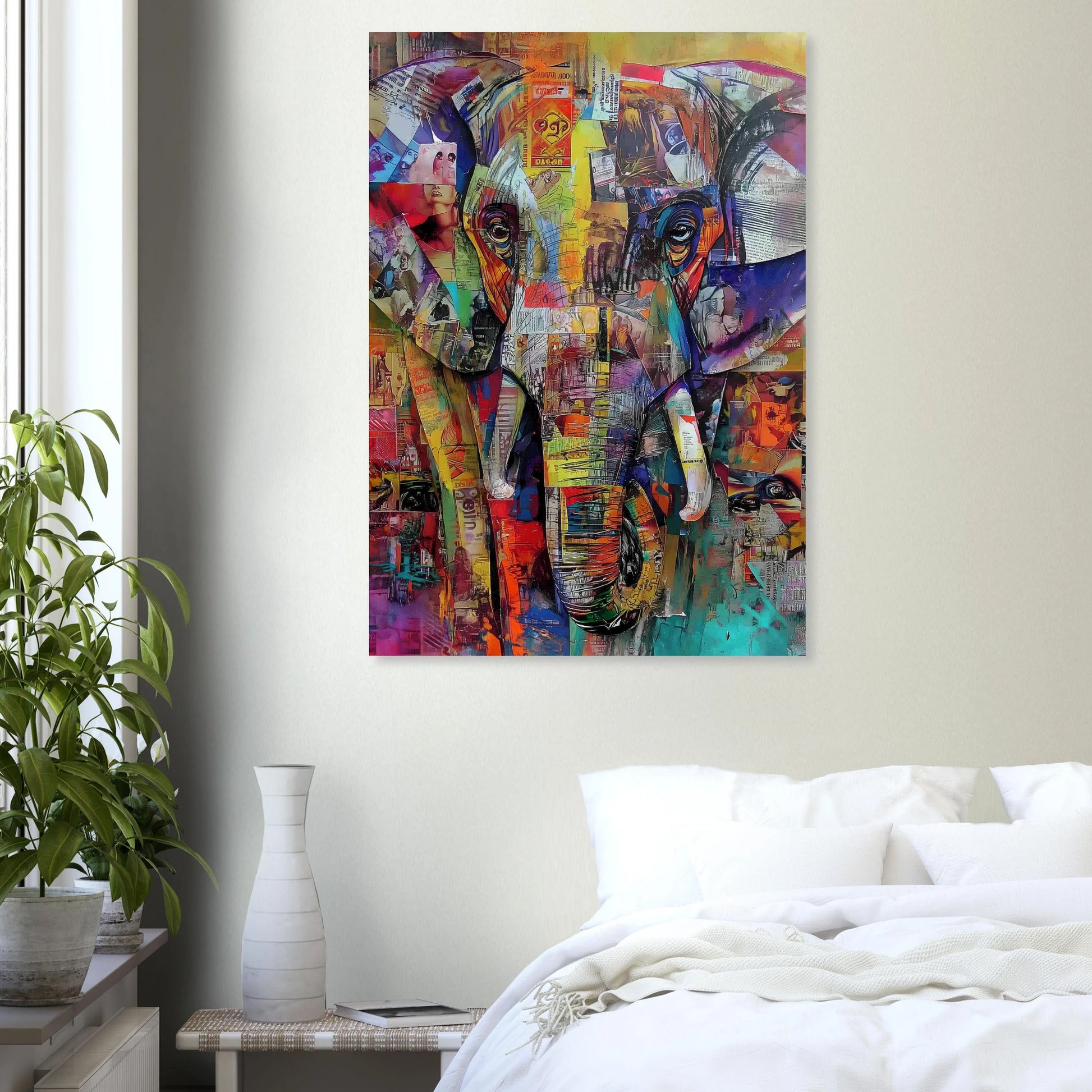 Éléphant de Papier — affiche d'art — vue 7 — art mural STNCL
