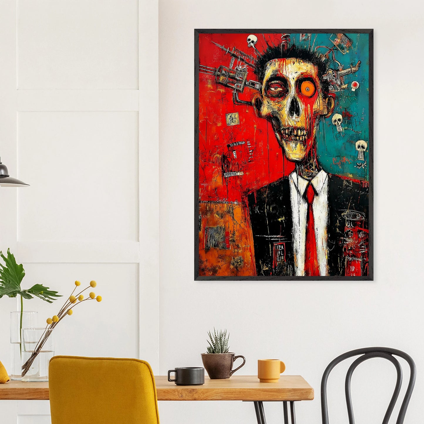 Cadre Mortel — tableau encadre bois — vue 18 — art mural STNCL