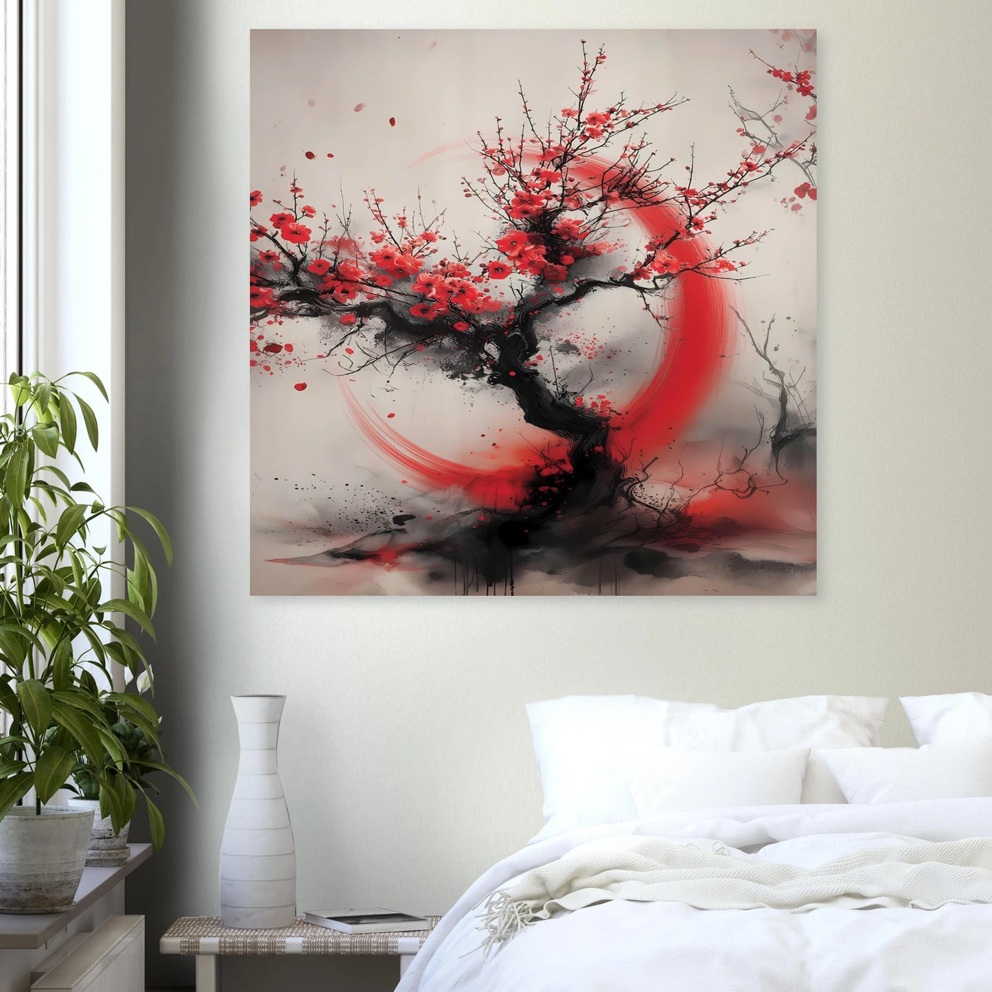 Enso et Prunier — affiche d'art — vue 7 — art mural STNCL