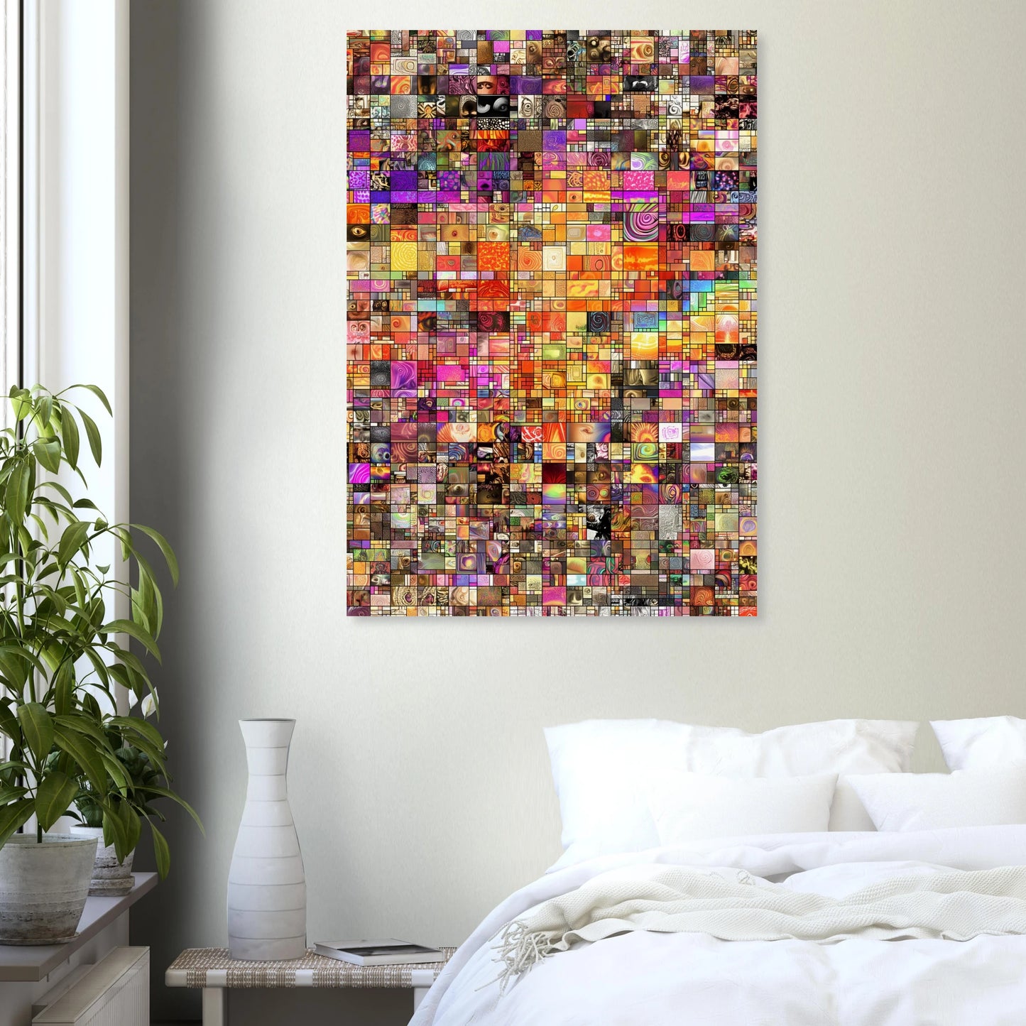 Mosaïque des Mille Mondes — affiche d'art — vue 7 — art mural STNCL