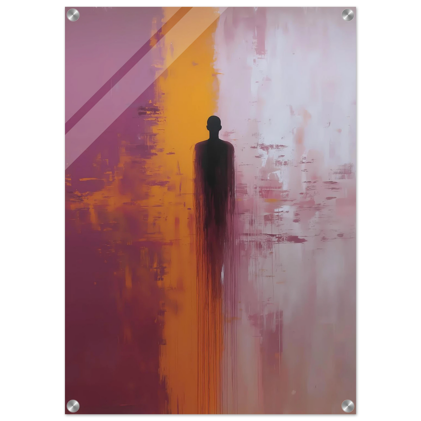 Présence — tableau plexiglas — vue 2 — art mural STNCL