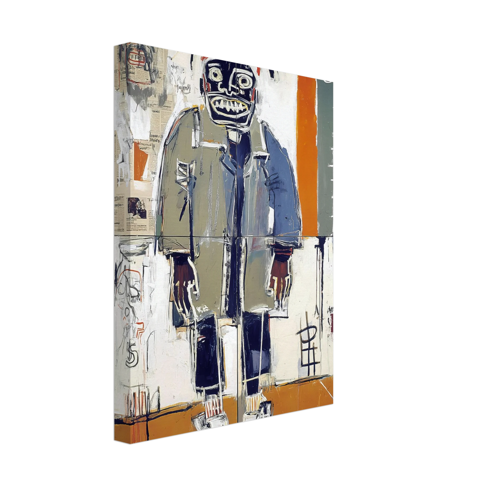 Debout sous le Halo — tableau sur toile — vue 4 — art mural STNCL