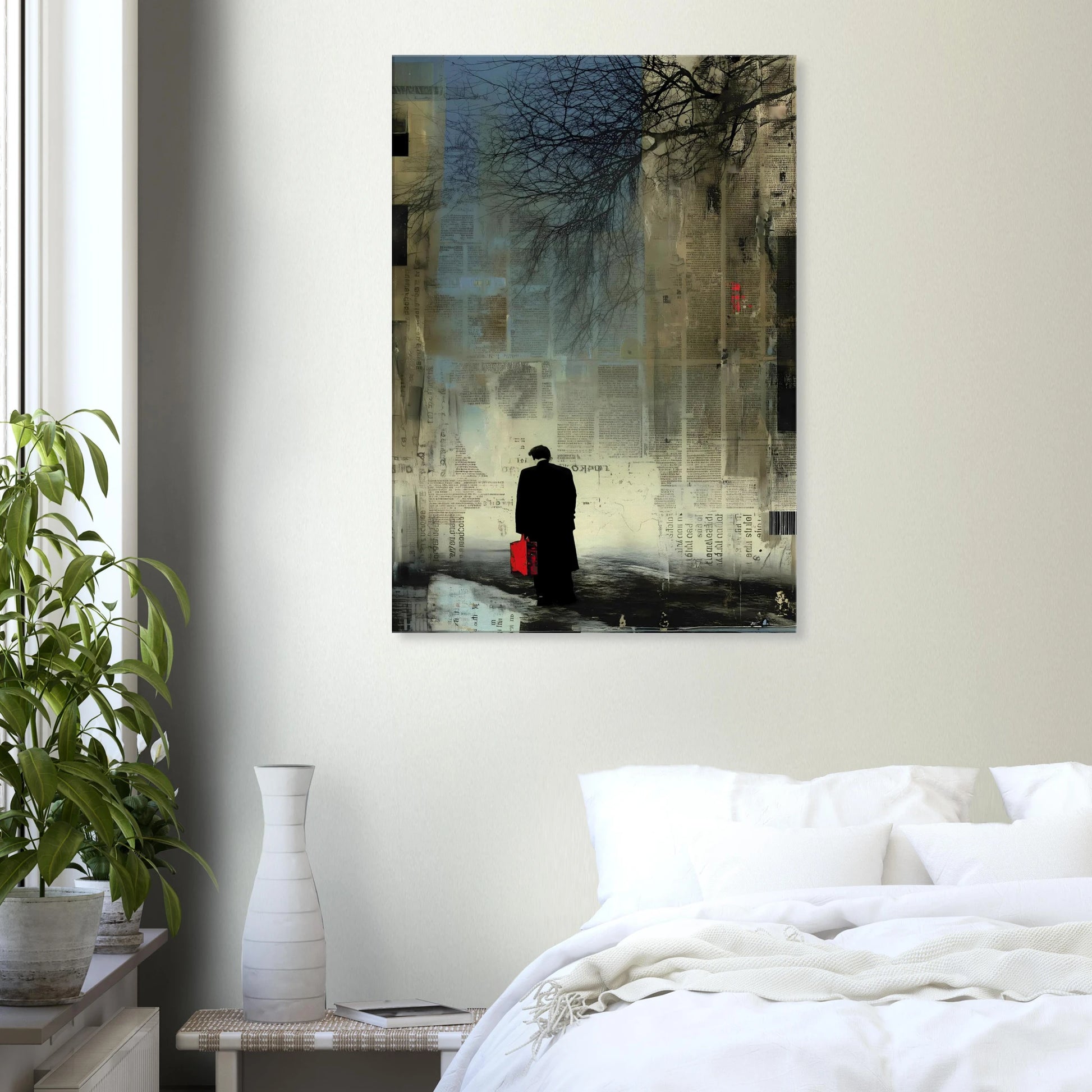 La Valise Rouge — tableau sur toile — vue 7 — art mural STNCL