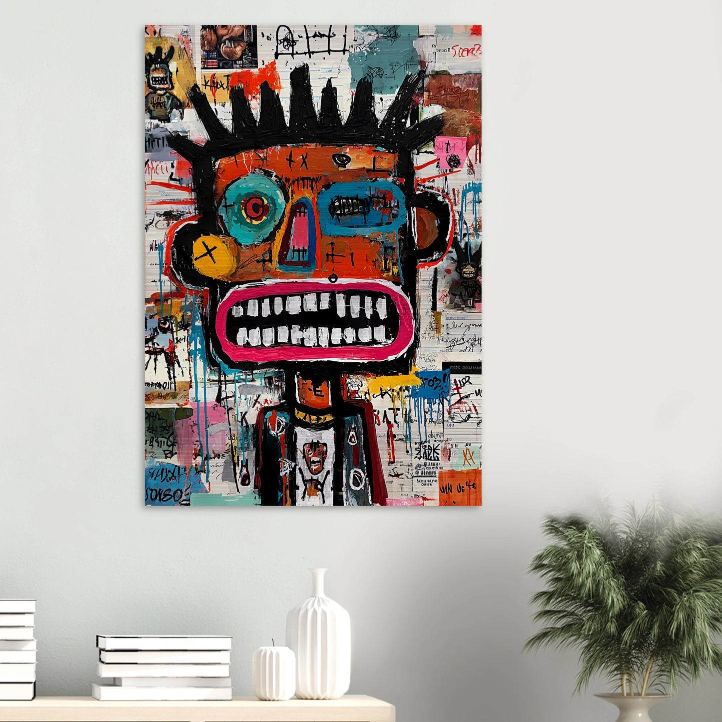 Roi de Papier — tableau aluminium — vue 6 — art mural STNCL