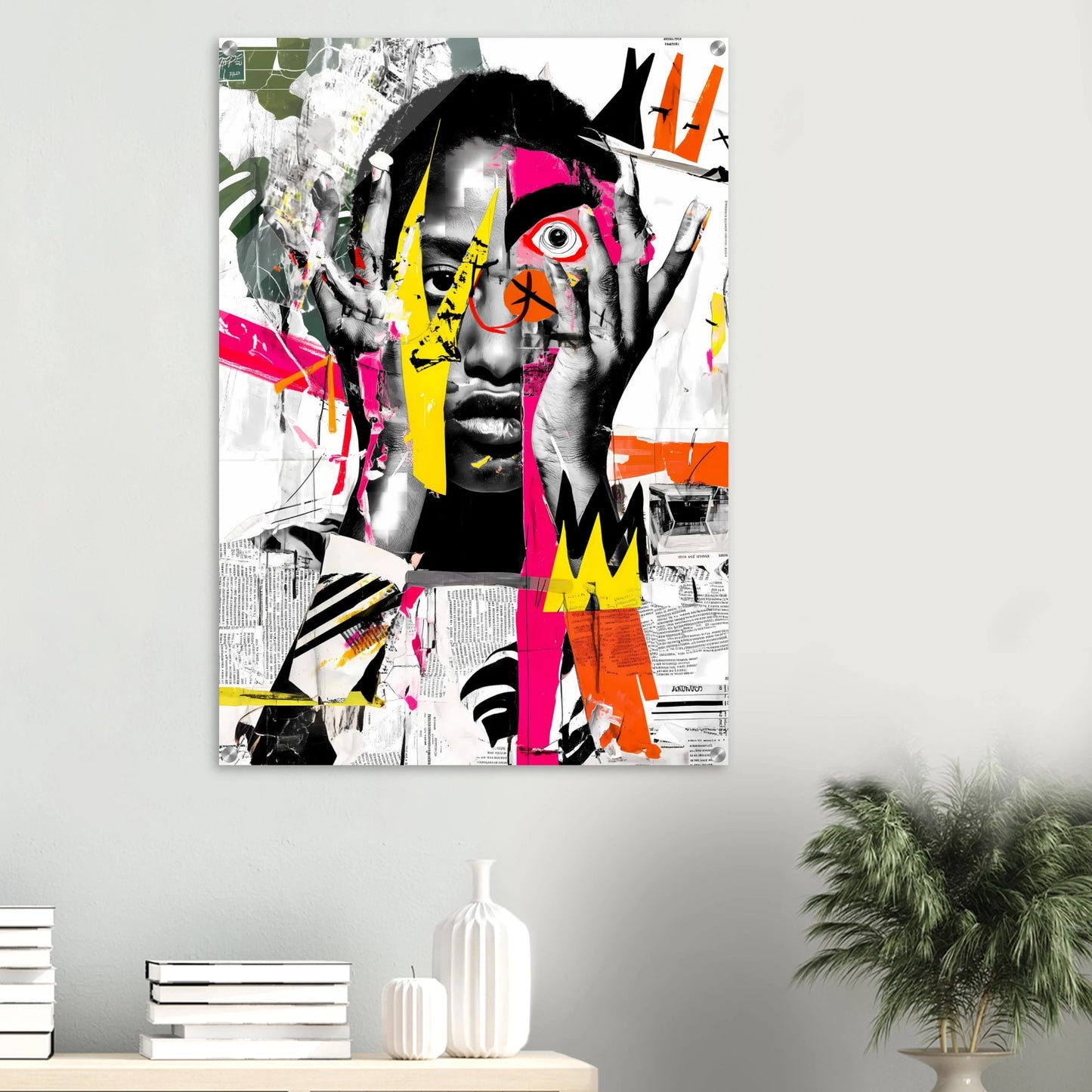 Éclats d'un Regard — tableau plexiglas — vue 6 — art mural STNCL