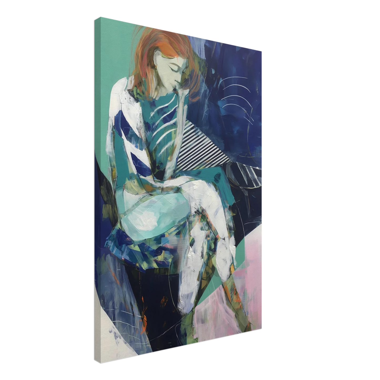 Songe au Repos — tableau sur toile — vue 2 — art mural STNCL